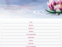Tablet Screenshot of janetschloss.com